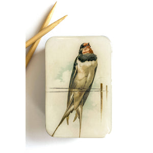 French Swallow Notions Tin