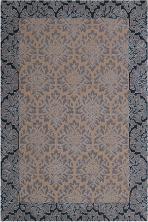 Flocked Damask