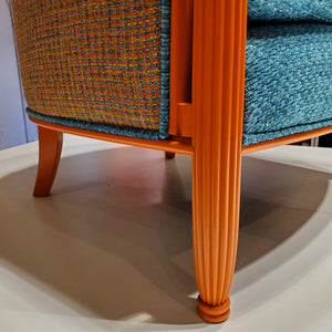 Gatsby in Orange & Blue
