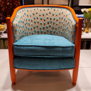 Gatsby in Orange & Blue