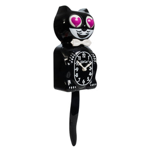 Classic Black w. Magenta Heart (Limited Edition) - Kit Cat Klock