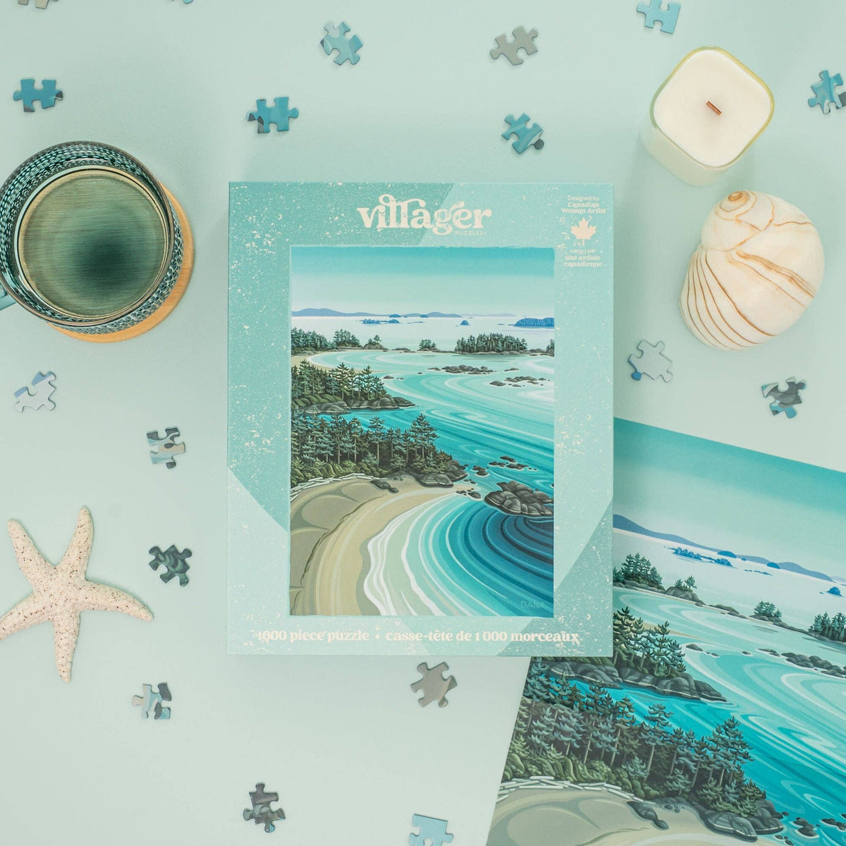 Soaring over Tofino | 1000-Piece Puzzle | Designed in Canada
