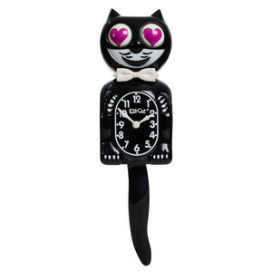 Classic Black w. Magenta Heart (Limited Edition) - Kit Cat Klock