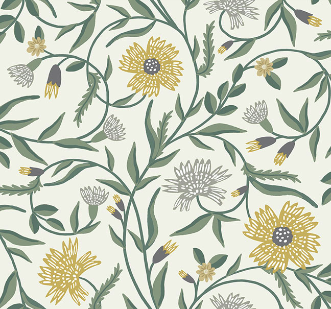 Aster Wallpaper by Rifle Paper Co. (6 Colourways)