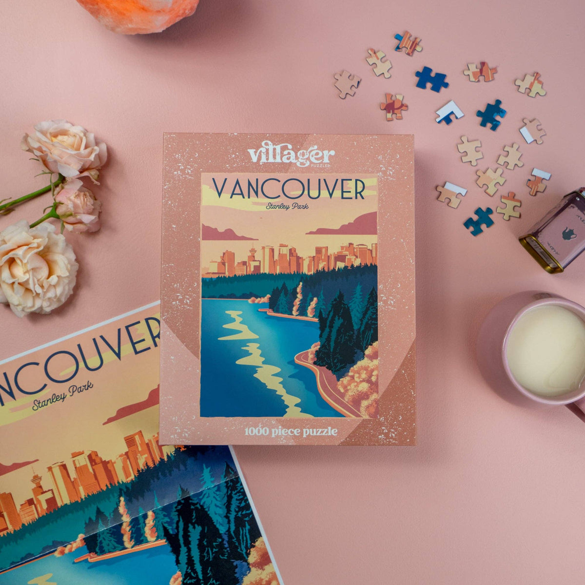 Vancouver Sunset 1000-Piece Puzzle | Designed in Canada