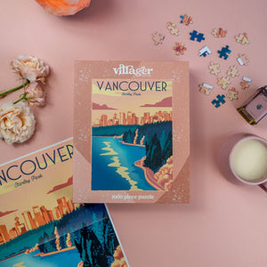 Vancouver Sunset 1000-Piece Puzzle | Designed in Canada