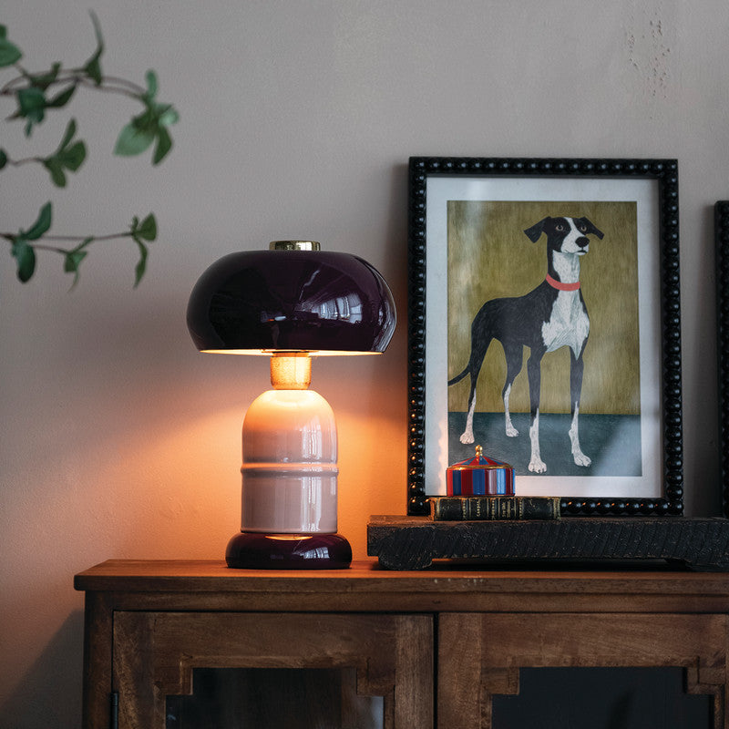 Mauve Lamp