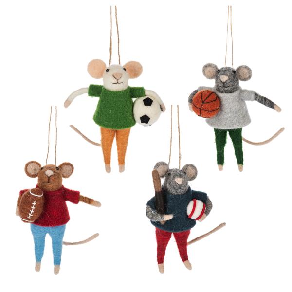 Wood & Glass Ornaments