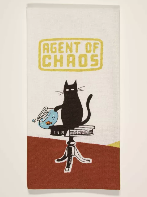 Agent of Chaos Tea Towel