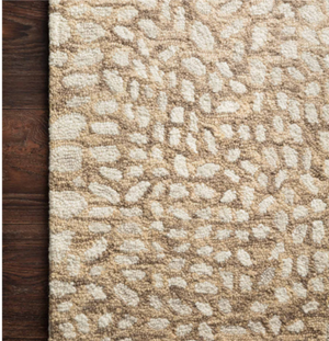 Taupe/ Ivory - Masai Rug