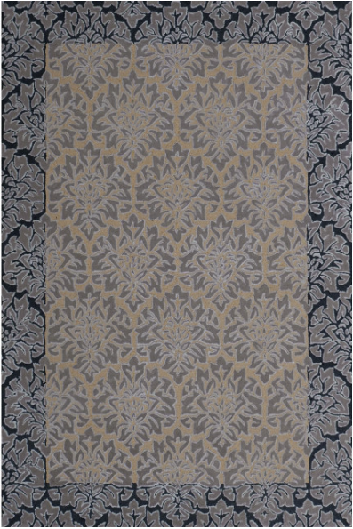 Flocked Damask