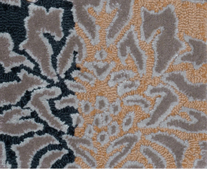 Flocked Damask