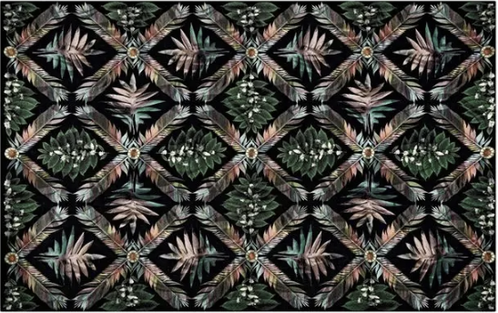 Feather Butterfly Rug