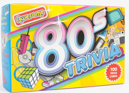 Awesome 80's Trivia Card Game