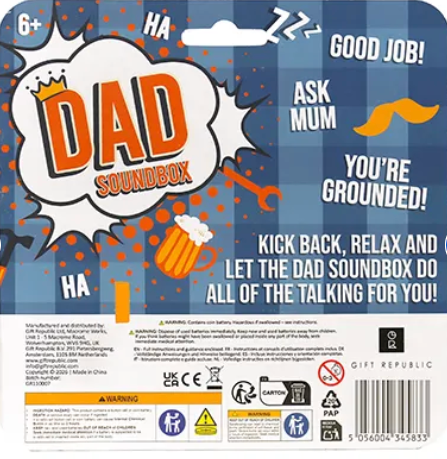 Dad Sound Box Novelty