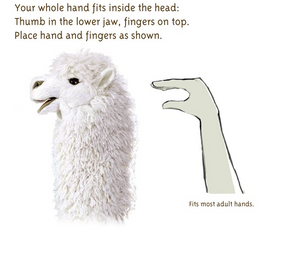 alpaca stage puppet