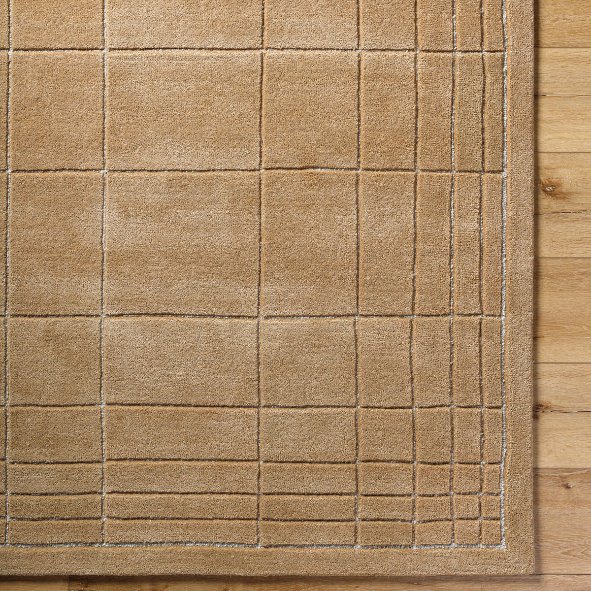 Ecru Lattice Rug