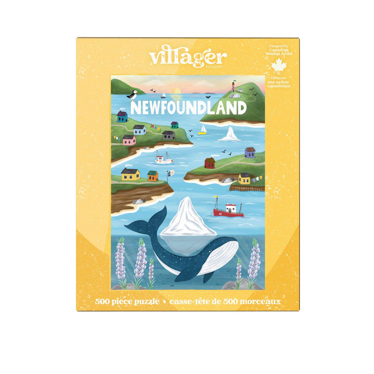 Newfoundland Sites | 500-Piece Puzzle | Designed in Canada