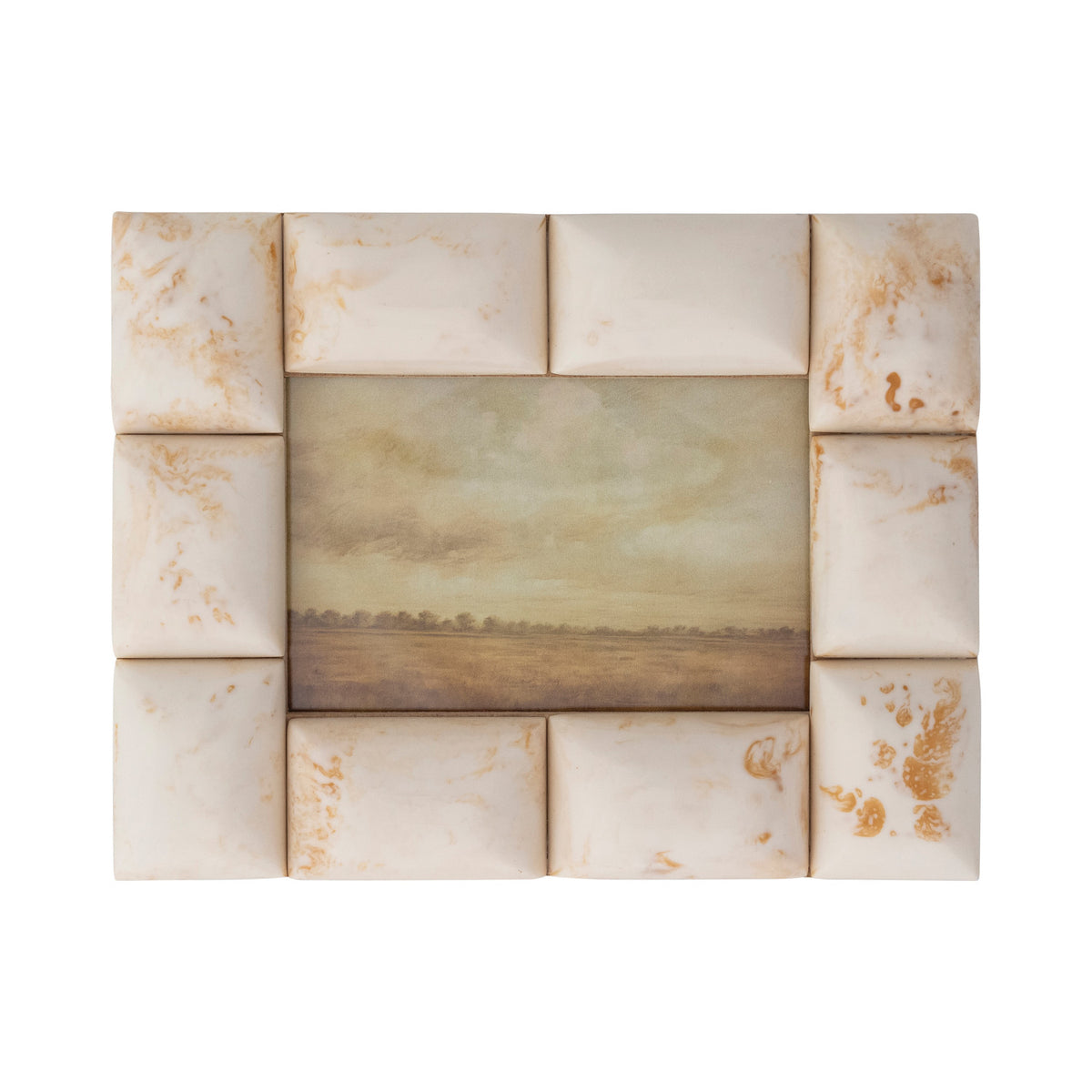 Studded Ivory Photo Frame - 5" x 7"