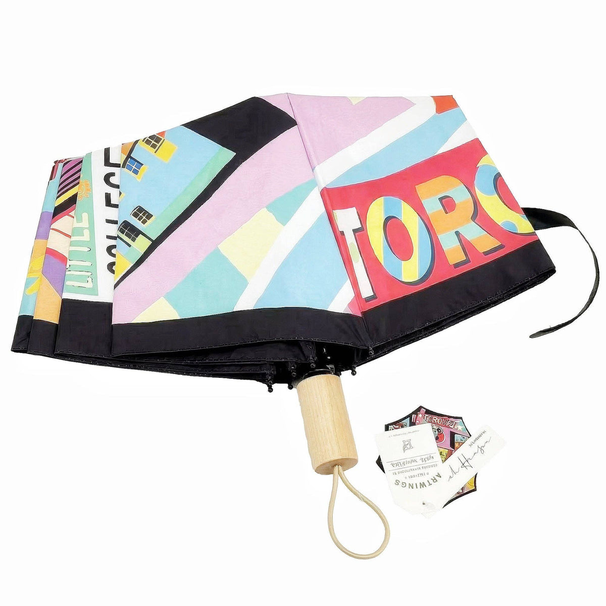 Toronto Pop Art Landmark Umbrella