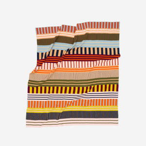 Patchwork Stripe Throw