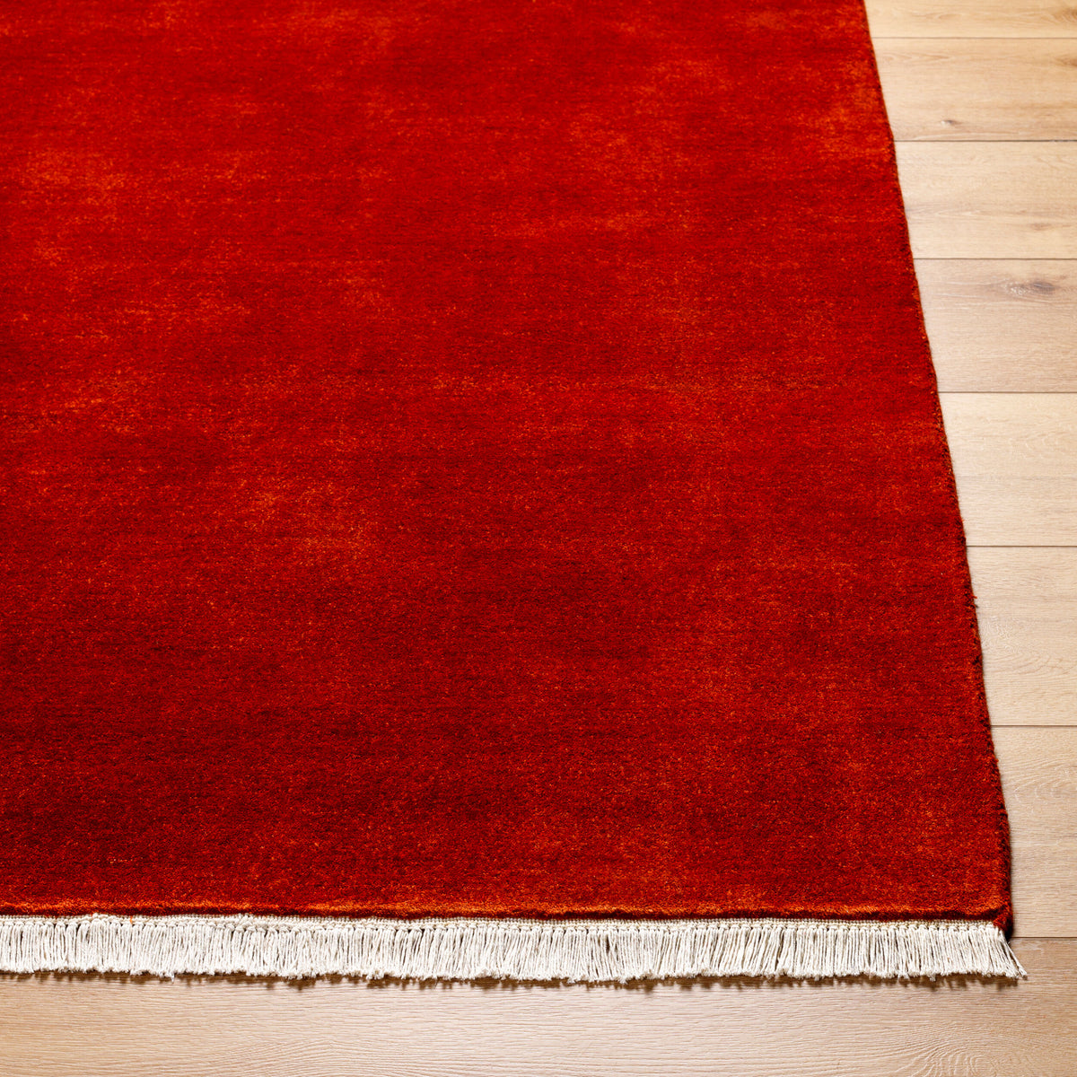 Evergreen Rug in Scarlet