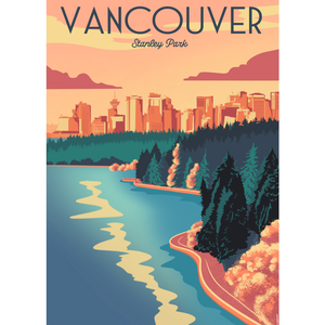 Vancouver Sunset 1000-Piece Puzzle | Designed in Canada