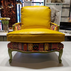 Leather Bergère