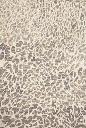 Grey / Ivory - Masai Rug